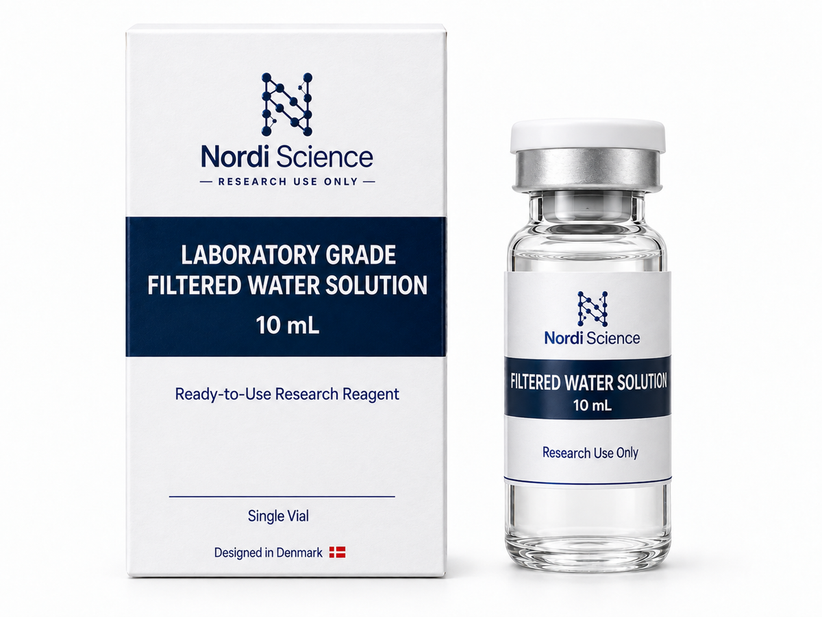 Nordi Science Premium Research Water, 10mL Single Vial, Research Use Only