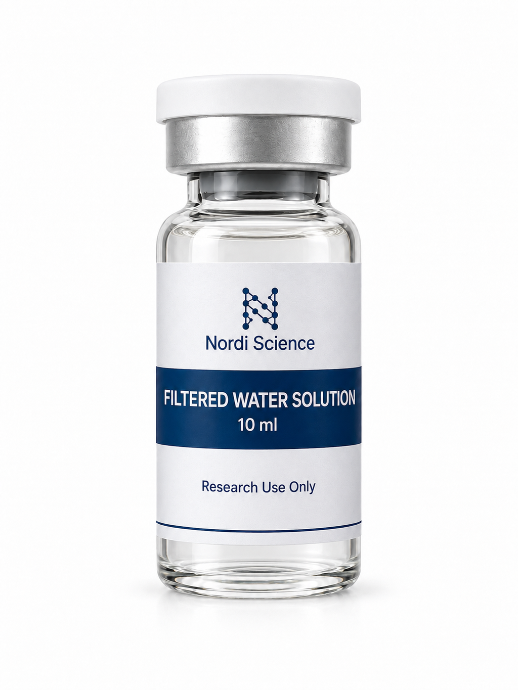 Nordi Science Premium Research Water, 10mL Single Vial, Research Use Only