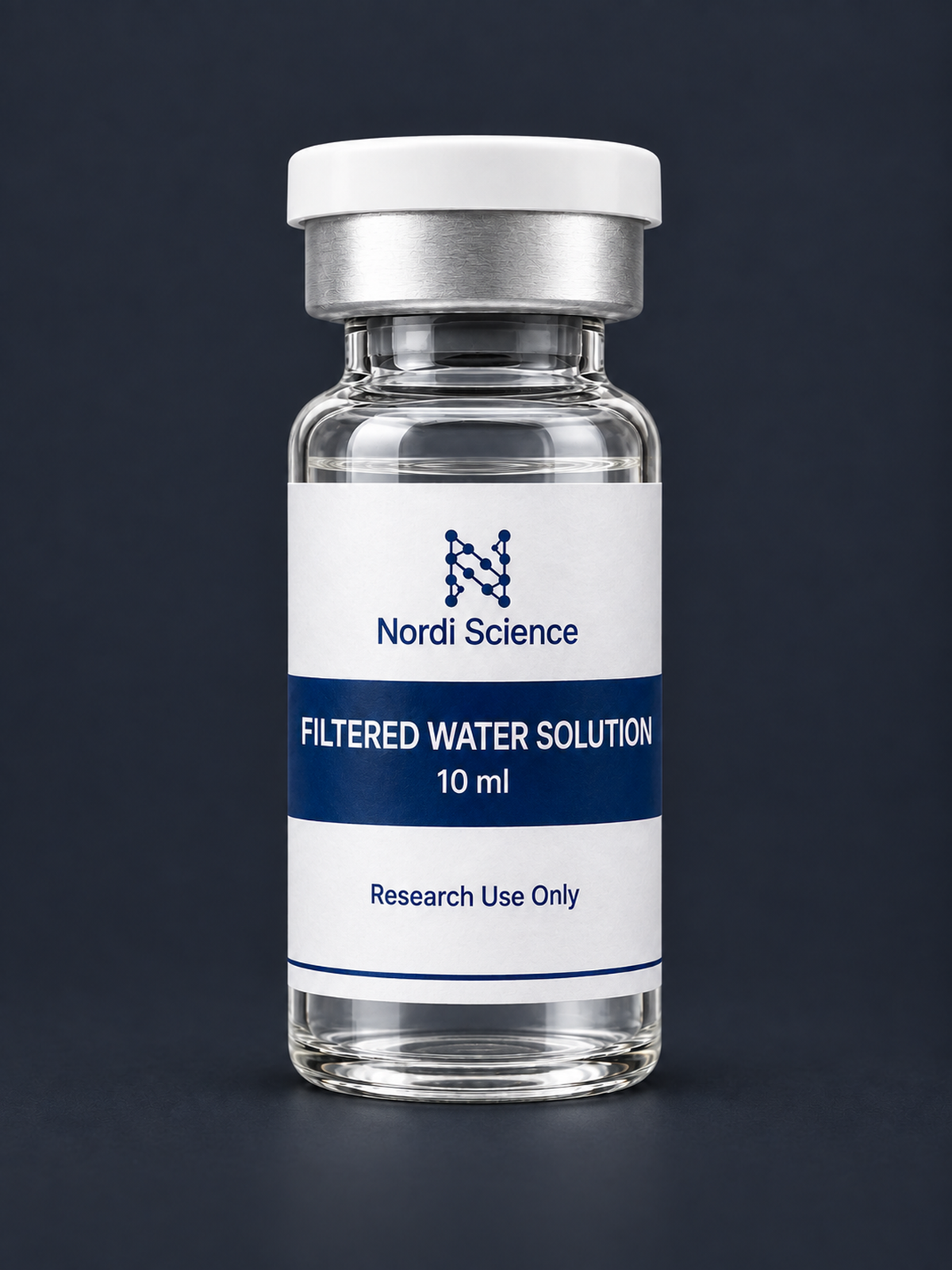 Nordi Science Premium Research Water, 10mL Single Vial, Research Use Only
